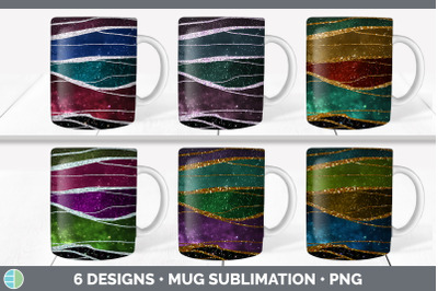 Galaxy Agate Mug Sublimation