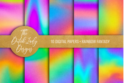 Rainbow Fantasy Gradient Backgrounds