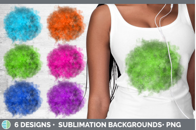 Bright Colors Background | Grunge Sublimation Backgrounds