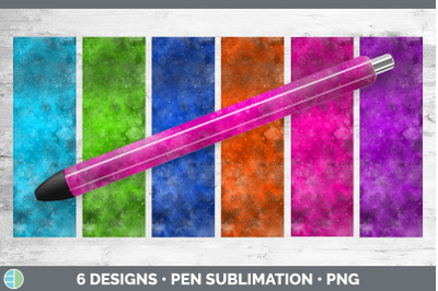 Bright Colors Pen Wraps | Epoxy Sublimation Bundle