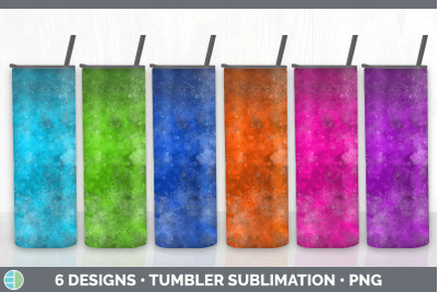 Bright Colors Tumbler Sublimation Bundle