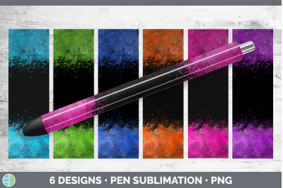 Bright Colors Pen Wraps | Epoxy Sublimation Bundle