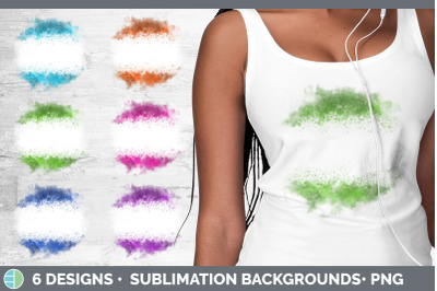 Bright Colors Background | Grunge Sublimation Backgrounds