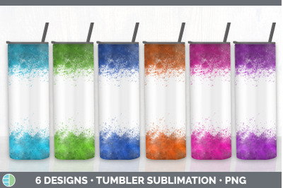 Bright Colors Tumbler Sublimation Bundle