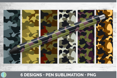 Camo Pen Wraps | Epoxy Sublimation Bundle