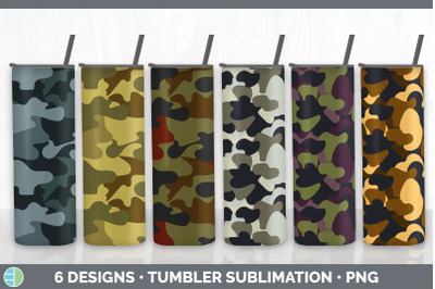 Camo Tumbler Sublimation Bundle