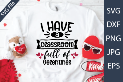 i have a classroom full of velentines