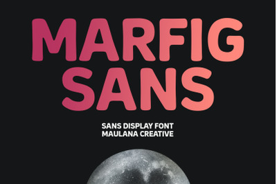 Marfig Sans Display Font