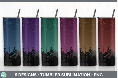 Night Sky Tumbler Sublimation Bundle