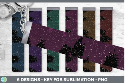 Night Sky Key Fob | Wristlet Sublimation