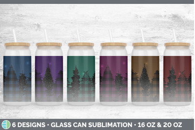 Night Sky Glass Can | Sublimation Beer Mason Jar