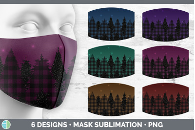 Night Sky Mask | Sublimation Bundle Face Mask Designs