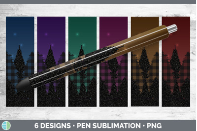 Night Sky Pen Wraps | Epoxy Sublimation Bundle