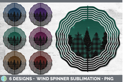 Night Sky Wind Spinner | Sublimation Designs Bundle