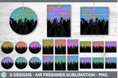 Night Sky Air Freshener | Sublimation Designs Bundle