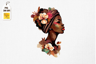 Black History Month Afro Girl Clipart 5