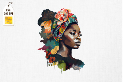 Black History Month Afro Girl Clipart 14