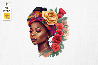 Black History Month Afro Girl Clipart 15