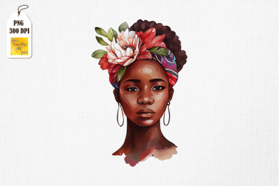 Black History Month Afro Girl Clipart 20