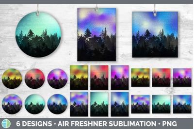 Night Sky Air Freshener | Sublimation Designs Bundle