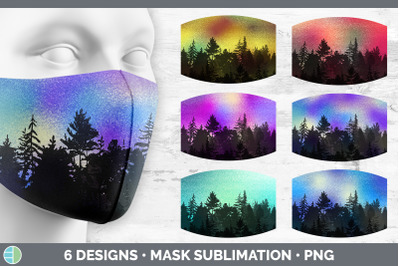 Night Sky Mask | Sublimation Bundle Face Mask Designs