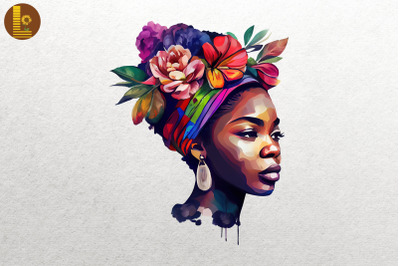 Beautiful Afro Girl Black History