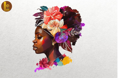 Beautiful Afro Girl Black History 3