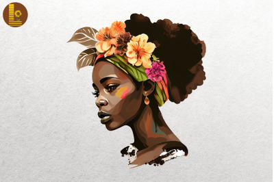Beautiful Afro Girl Black History 5