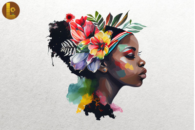 Beautiful Afro Girl Black History 7