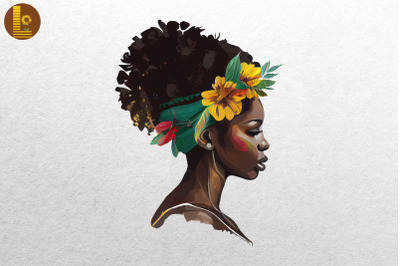 Beautiful Afro Girl Black History 10