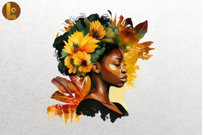 Beautiful Afro Girl Black History 11
