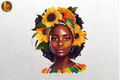 Beautiful Afro Girl Black History 12