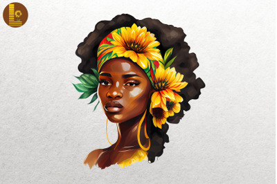 Beautiful Afro Girl Black History 13
