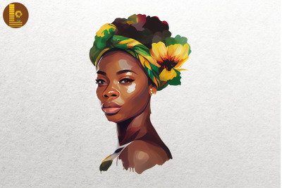 Beautiful Afro Girl Black History 20