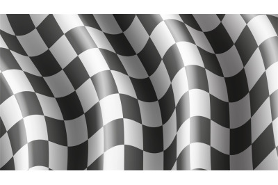 Chequered flag background. Speedway rally finish, racing winner flag w