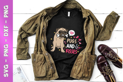 Pugs And Kisses Pug Valentine