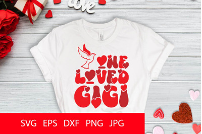 One Loved Gigi PNG SVG