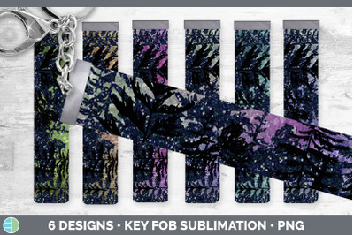 Night Sky Key Fob | Wristlet Sublimation