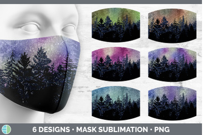 Night Sky Mask | Sublimation Bundle Face Mask Designs