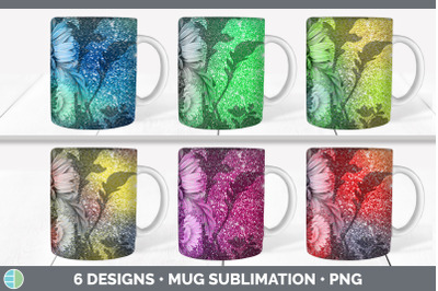 Floral Mug Sublimation