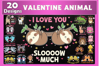 Cute Animal Valentine Bundle