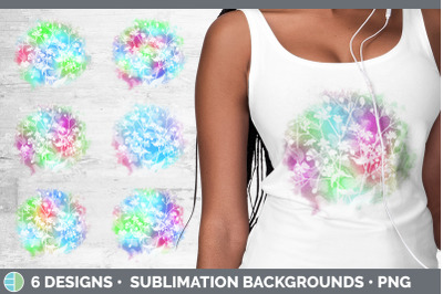 Floral Background | Grunge Sublimation Backgrounds