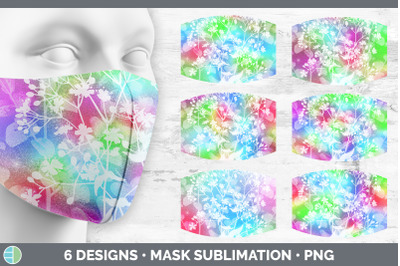 Floral Mask | Sublimation Bundle Face Mask Designs