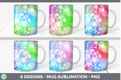 Floral Mug Sublimation