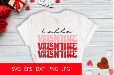 Hello Valentine SVG PNG