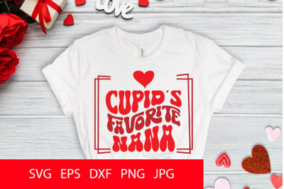 Cupid&#039;s Favorite Nana SVG PNG