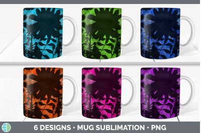 Floral Mug Sublimation