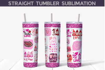 Tumbler Valentines Day Sublimation