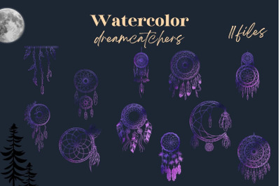 Watercolor Dreamcatchers Collection