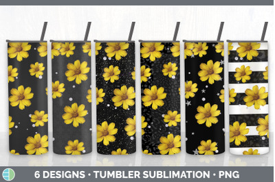 Black Animal Print Tumbler Sublimation Bundle